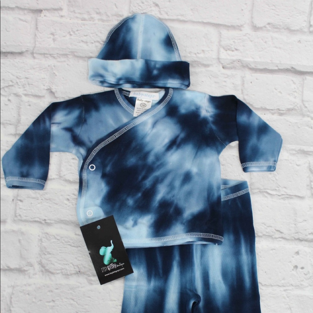 Baby boy TieDye take me home outfit